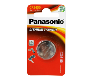 Blister micropila litio cr2450 panasonic