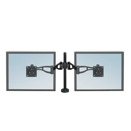 Braccio porta monitor doppio fellowes