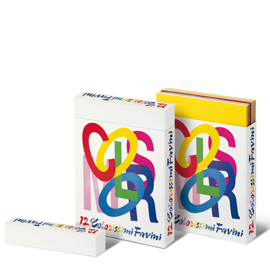 Box display 240 fogli cartoncino bristol 50x70cm 200gr colori assortiti favini