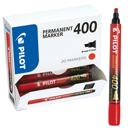 Bonus pack 15+5 marcatore permanente 400 rosso p.scalpello 4.5mm pilot