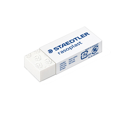 Box 45 gomme rasoplast mini 526 b45 bianca per matita staedtler