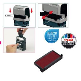 Blister da 3 tamponi 6/4912 rossotrodat