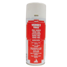 Bombola 400 ml vernice finale lucido spray maimeri