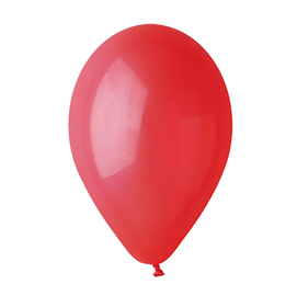 Busta 16 palloncini in lattice Ø30cm rosso big party