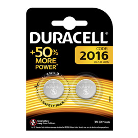 Blister 2 pile litio duracell 3v (2016)