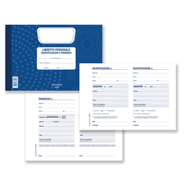Blocco libretto delle giustificazioni 25 copie 21,5x14,8cm 3026ps000 semper
