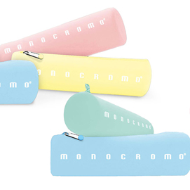 Bustina silicone soft touch 80x200x60mm colori assortiti pastel monocromo pigna