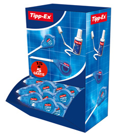 Box 10 ricariche correttore a nastro 4,2mmx14mt easy refill tipp-ex