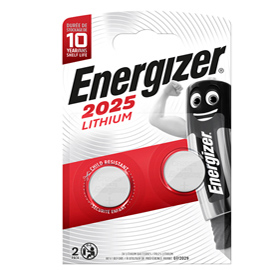 Blister 2 pile cr2025 lithium - energizer specialistiche