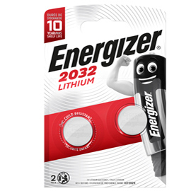 Blister 2 pile cr2032 lithium - energizer specialistiche