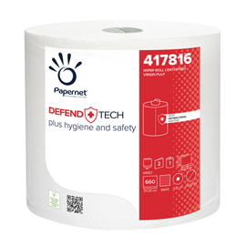 Bobina industriale defend tech 660 strappi con formula antibatterica