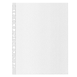 Buste perforate office riciclate 100% - antiriflesso - f.to 22x30 cm - esselte - conf. 50 pezzi