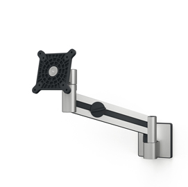 Braccio portamonitor da muro - estensibile - per 1 monitor - durable