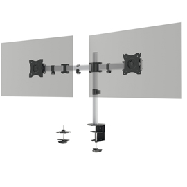 Braccio porta monitor select 5095-23 - per 2 monitor - durable