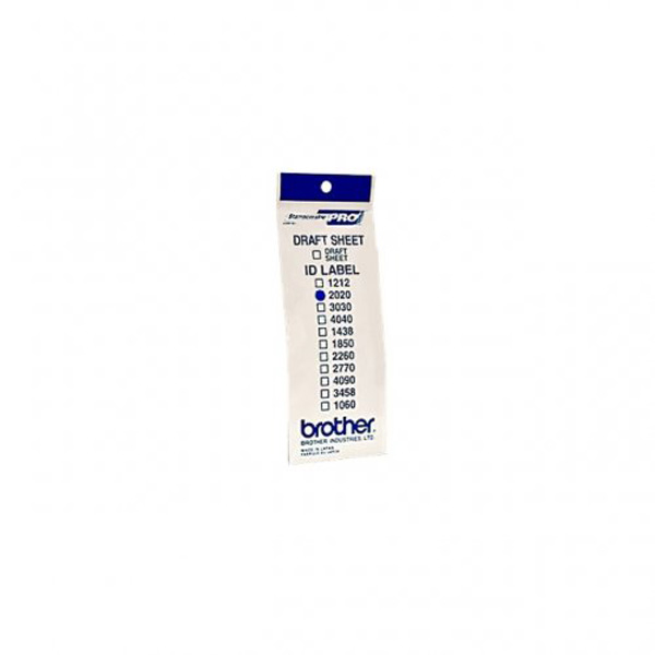 Brother - etichette - 20x20 mm - id2020