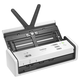 Brother scanner desktop compatto con duplex (dual cis).