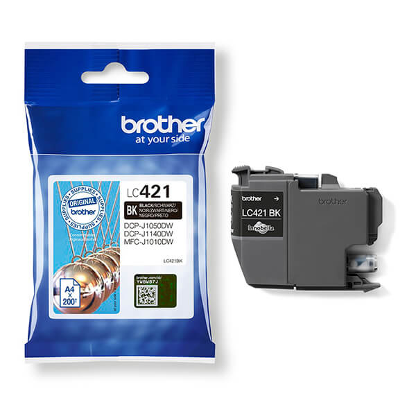Brother cartuccia nero da 200 pagine per dcpj1050dw e mfcj1010dw