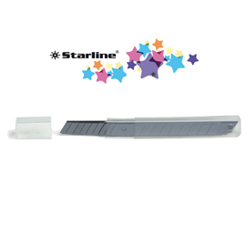 Blister 10 lame 9mm universali per cutter starline