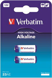 Blister 2 micropile alkaline min21 12v verbatim