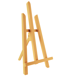 Cavalletto da tavolo mini lyra - 19 x 36 cm - legno  - deco