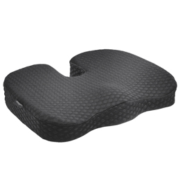 Cuscino per sedile in cool-gel premium - refrigerante - nero - kensington