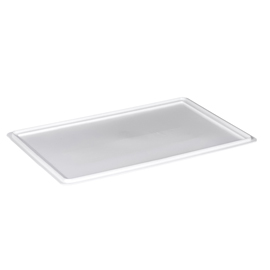Coperchio per cassa alimentare europa - 60 x 40 x 2 cm - pp - neutro - mobil plastic