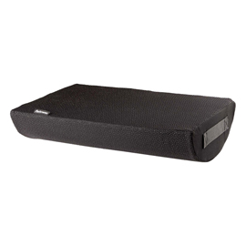 Cuscino poggiapiedi breyta - 10 x 45 x 30  - nero - fellowes