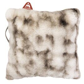 Cuscino riscaldante - 45 x 45 cm - grigio talpa - montandor