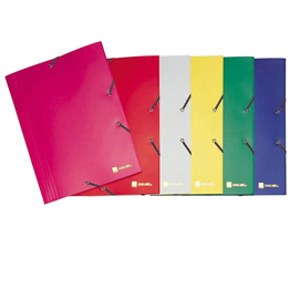 Cartella c/elastico lollipop giallo ppl opaco f.to a4