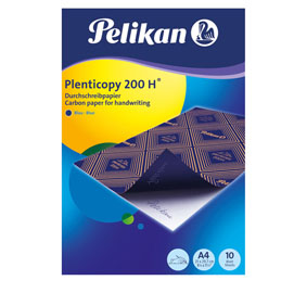 Carta ricalco blu plentycopy200 10fg 21x29,7cm pelikan