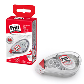 Correttore a nastro 4,2mmx10m pritt flex roller compact