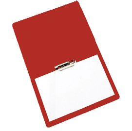 Cartellina c/pressino presspan lilliput 26x33cm rosso cdg