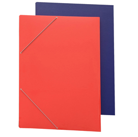 Cartellina con elastico 71ep in presspan 70x100cm rosso