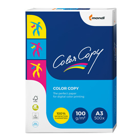 Carta bianca color copy a3 297x420mm 100gr 500fg mondi
