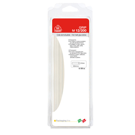 Colla termofusibile 20cm Ø12mm 280gr trasparente m 12/200