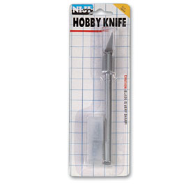 Cutter hobby knife blister con 5 lame art.c-601
