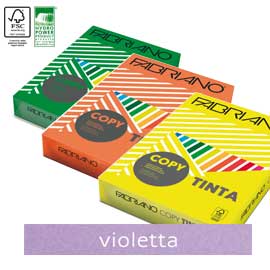 Carta copy tinta a4 80gr 500fg col.forti violetto