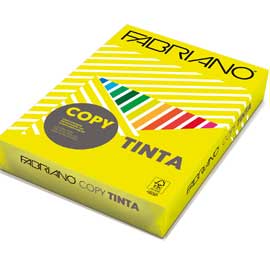 Carta copy tinta a3 80gr 250fg col.forti giallo