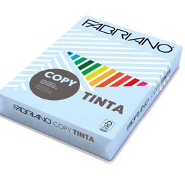 Carta copy tinta a3 80gr 250fg col.tenue celeste chiaro