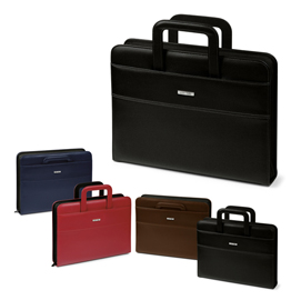 Cartella portablocco professional 36x28.5x6cm blu niji