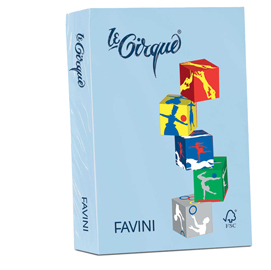 Carta lecirque 106 - a3 - 80 gr - 500 fogli - azzurro pastello - favini
