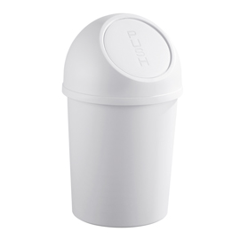 Contenitore rifiuti 25lt grigio chiaro push helit