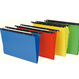 Cartella sospesa in ppl cassetto 39/v colori ass. 500/395 cartesio pp