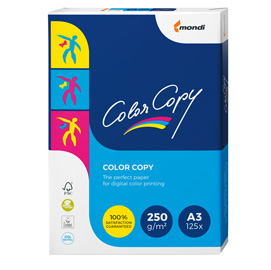 Carta bianca color copy a3 297x420mm 250gr 125fg mondi