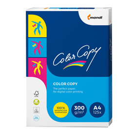 Carta bianca color copy a4 210x297mm 300gr 125fg mondi