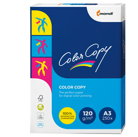 Carta bianca color copy a3 297x420mm 120gr 250fg mondi