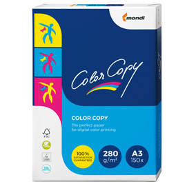Carta bianca color copy a3 297x420mm 280gr 150fg mondi