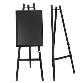 Cavalletto in legno nero h165cm securit