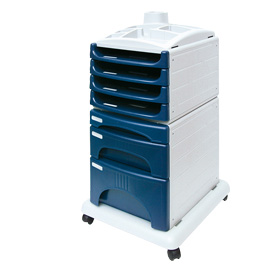Cassettiera archivio mobile jolly 7 cass. Blu arda