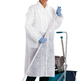 Camice ppl non tessuto tg. Xl bianco monouso
